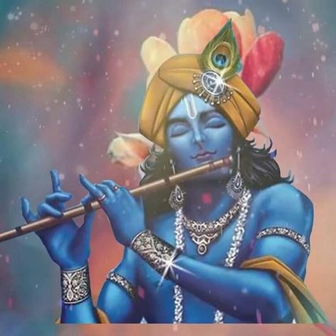 Krishna Mahabharat, Krishna With Flute, Flute Drawing, Krishna Playing Flute, Jai Shri Krishna, Playing Flute, Drawing Competition, Krishna Flute, Radha Krishna Quotes