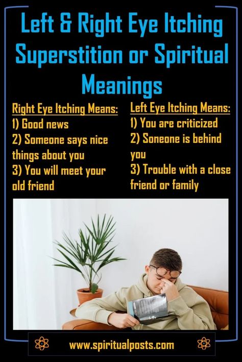 Left Eye Twitching Meaning, Right Eye Twitching, Left Eye Twitching, Empath Abilities, Eye Twitching, Heart Diet, Natural Face Cleanser, Health Guru, Itchy Eyes