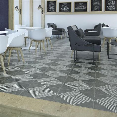 Gorgeous Tile, Artistic Tile, Patterned Floor Tiles, Merola Tile, Ceramic Floor, Interior Architect, Natural Stone Tile, Tile Installation, Floor Patterns