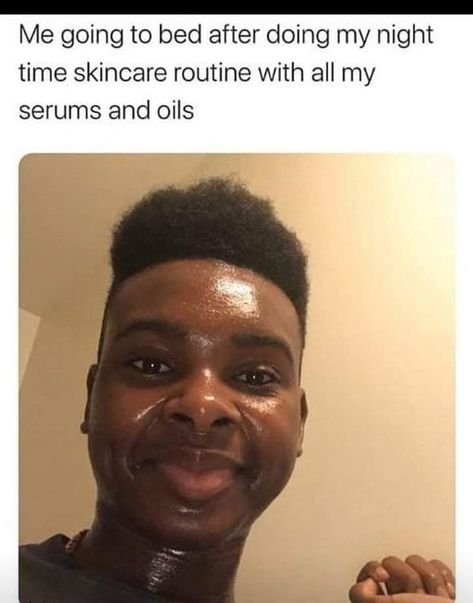 African Skin Care, Beauty Humor, Night Time Skin Care Routine, Skincare Quotes, Funny Reaction Pictures, Funny Relatable Quotes, Really Funny Memes, Best Memes, Funny Laugh