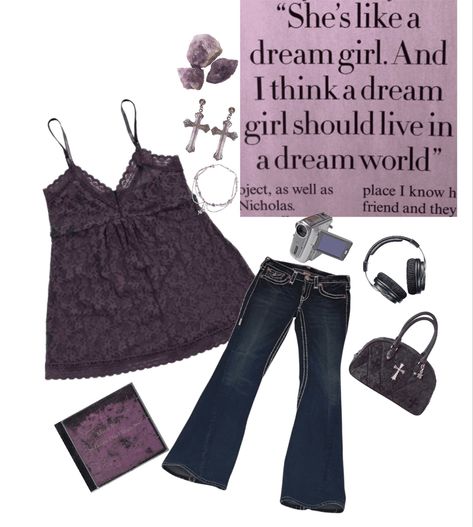 Mazzy Star Outfit, Ideas For Clothes, Png Outfits, Star Outfit, Crystals Amethyst, Mazzy Star, Downtown Outfits, Dream Girl, Other Outfits