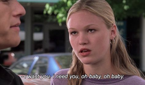 Kat Stratford, About You Quotes, 10 Things I Hate About You, Julia Stiles, I Love Cinema, Oh Baby, Romance Movies, Iconic Movies, Film Aesthetic