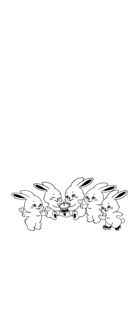 Bunny Lock Screen Wallpaper, New Jeans Lock Screen, Basic Lockscreen, Lock Screen Wallpaper White, White Lock Screen Wallpaper, White Bunny Wallpaper, Acubi Wallpaper Phone, Newjeans Bunny Wallpaper, Acubi Wallpaper Lockscreen