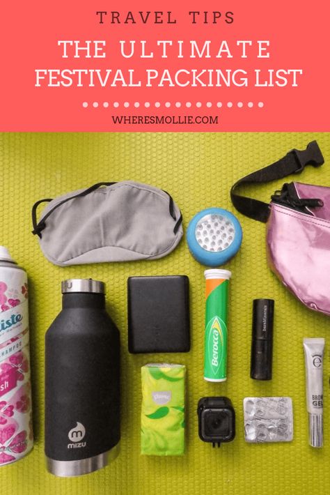 Festival Packing List Uk, What To Bring To A Festival, Music Festival Packing List, Concert Bag Essentials, Festival Essentials Packing Lists, Festival Bag Essentials, Music Festival Essentials, Festival Packing, Festival Packing List