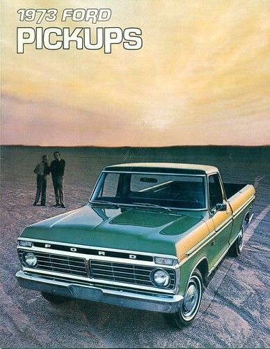 Custom Pickup Trucks, Vw Vintage, Sales Brochure, Ford F Series, Ford Pickup Trucks, Old Fords, Manual Car, Old Car, Ford Pickup