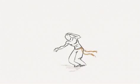 Capoeira Tricks GIF - Capoeira Tricks Animation - Discover & Share GIFs Pencil Test, Animation Sketches, Animation Tutorial, Animation Reference, Animated Drawings, 2d Animation, Cool Animations, Animated Characters, Animation Art