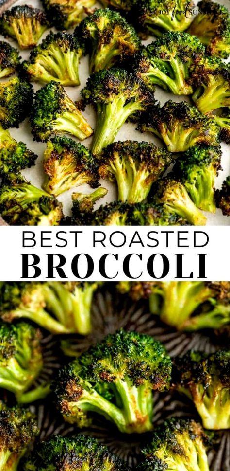 Best Roasted Broccoli, Oven Roasted Broccoli, Roasted Broccoli Recipe, Roasted Vegetable Recipes, Best Oven, Broccoli Recipe, Roasted Vegetable, Roasted Broccoli, God Mat