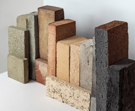 Sustainable Building Materials, Brick Construction, Industrial Waste, Portland Cement, Concrete Tiles, House Roof, Industrial Buildings, Built Environment, Green Building