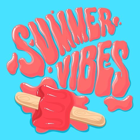 Free vector hand drawn summer vibes illu... | Free Vector #Freepik #freevector #summer-illustration #summer-vibes #summer-time #summer-season Summer Vibes Illustration, Vibes Illustration, Summer Party Flyer, Flyer Free, Graphic Editing, Vector Hand, Party Flyer, Summer Parties, Summer Party