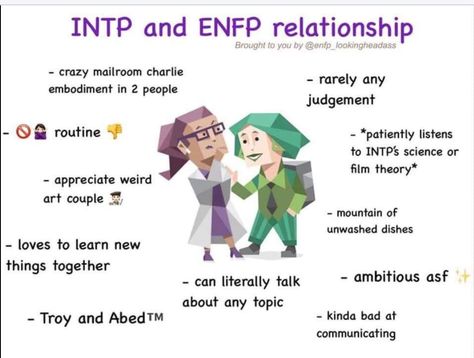 Enfp Intp, Intp Relationships, Mbti Ships, Mbti Intp, Enfp Relationships, Infp Personality Type, Intp Personality Type, Enfp Personality, Intp T