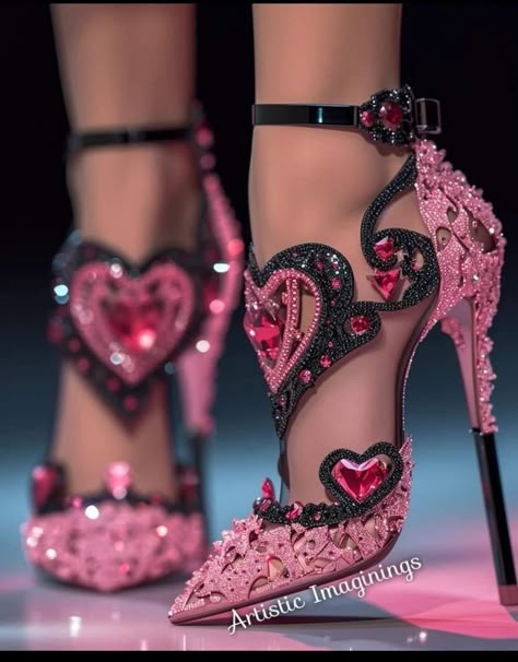 Спонж Beauty Blender, Whimsical Shoes, Recycled Shoes, Fairy Shoes, Cute Shoes Heels, Fantastic Shoes, Pink High Heels, Funky Shoes, Stunning Shoes