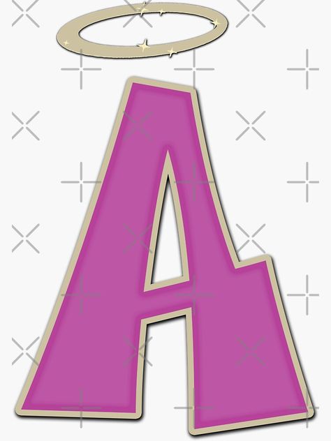 Bratz Alphabet Font, Bratz Alphabet, Letra A Aesthetic, Bratz Lettering, Letter A Sticker, Leavers Shirt, Marco Polaroid, Hand Lettering Alphabet Fonts, Bratz Y2k