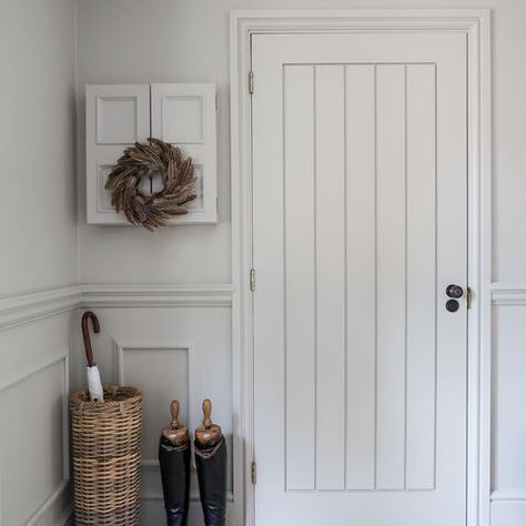 Millen-Gordon Home (@millengordonhome) • Instagram photos and videos Internal Cottage Doors, Internal Doors Modern, Cottage Style Doors, New England Cottage, Rustic Cottage Style, White Internal Doors, Cottage Door, Limestone Flooring, Modern Cottage