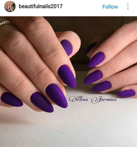 Light Purple Nails, Dark Purple Nails, Purple Acrylic Nails, Valentine Nails, Purple Nail Designs, Purple Nail, Almond Acrylic Nails, Kids Classroom, Homecoming Nails