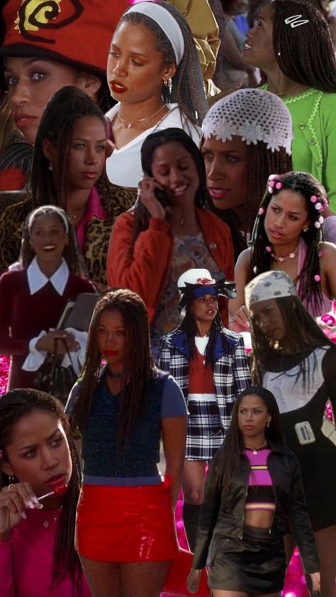 Clueless Aesthetic Outfits, Stacey Dash Clueless, Dionne Clueless Outfits, Dionne Clueless, Dionne Davenport, Cher And Dionne, Clueless Aesthetic, 90s Fashion Party, Clueless Cher