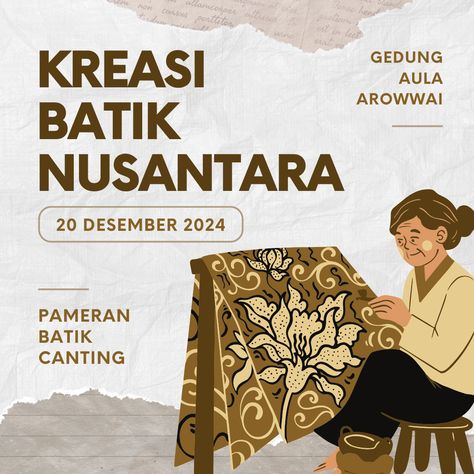 Moodboard Poster, Batik Nusantara, Traditional Poster, Media Content, Social Media Content, Mood Boards, Batik, Tapestry, Social Media