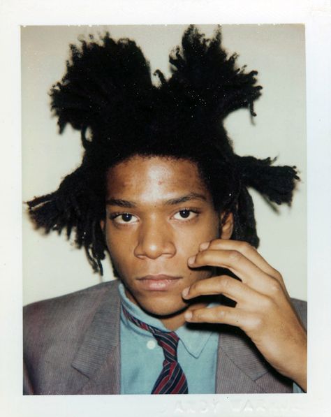 Jean-Michel Basquiat Polaroid Portraits by Andy Warhol Jean Basquiat, Andy Warhol Polaroids, Jm Basquiat, Jamie Wyeth, Collateral Beauty, Basquiat Art, Robert Mapplethorpe, Jasper Johns, Josef Albers