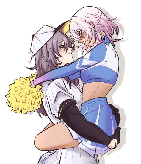 fai ❀ girl yaoi on Twitter: "something something baseball player x cheerleader au #stelle #march7th https://t.co/mGMAUAIYvN" / Twitter March 7th X Stelle, Dibujo Simple, Hot Mommy, March 7th, Stella Mc, Something Something, Spaceship Concept, Yuri Anime, Hunter Anime