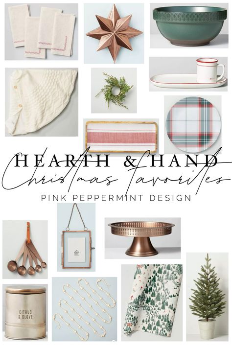 Cutest Christmas Decor from Hearth & Hand with Magnolia - Pink Peppermint Design Hearth And Hand With Magnolia Christmas, Hearth And Hand Christmas, Magnolia Christmas, Hearth And Hand With Magnolia, Christmas Palette, Pink Peppermint, Today's The Day, Classic Christmas Decorations, Nostalgic Pictures