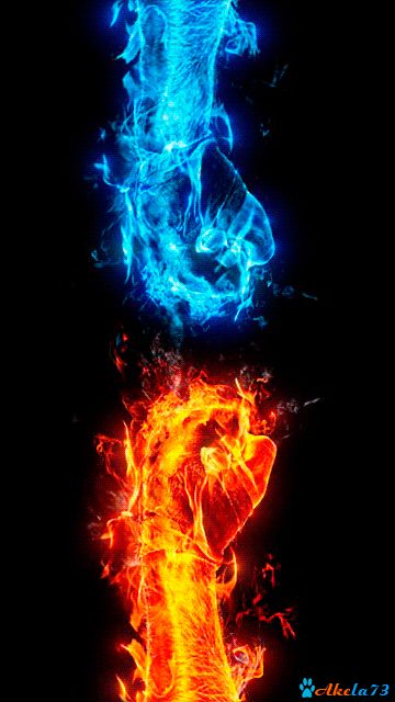 Fire Water, Water And Fire, Fire And Water, Fire And Ice Wallpaper, Johnny Blaze, Fire N Ice, New Live Wallpaper, Man On Fire, Twin Flame Art