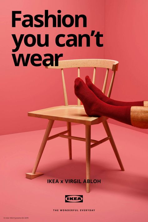 Catherine Losing for IKEA x Virgil Abloh | The Dots Ikea Ad, Advertising Campaign Design, Teaser Campaign, Copywriting Ads, Print Campaign, Retail Advertising, Copy Ads, Design Campaign, Campaign Photography