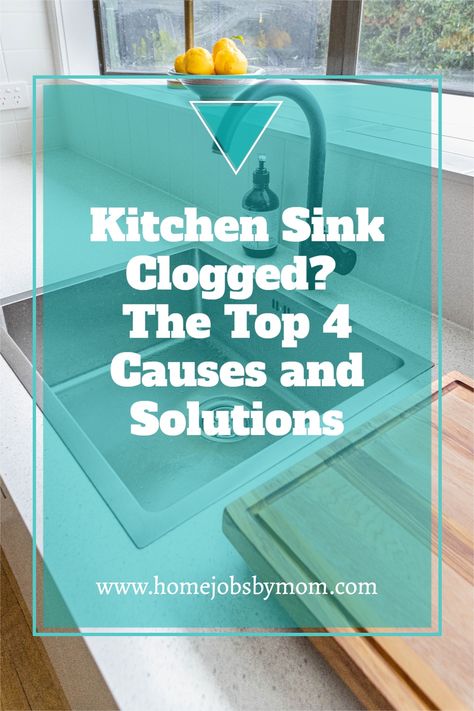 Kitchen Drain Clogged, How To Unstop A Kitchen Sink, Clogged Sink Drain Kitchens, Clogged Kitchen Sink Unclogging Drains, Unclog Kitchen Sink, Sink Drain Plumbing, Clogged Kitchen Sink, Kitchen Sink Backsplash, Clogged Garbage Disposal