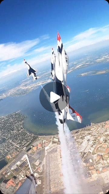 PilotWife3 on Instagram: "USAF Thunderbirds .. sugar 💕💕🇺🇸

🎥: @afthunderbirds" Usaf Thunderbirds, May 7, On Instagram, Instagram