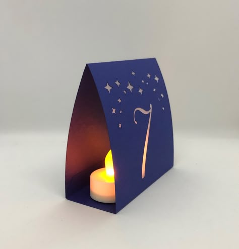 STAR Design Table Number Luminaries for Weddings Color - Etsy Starry Night Wedding Theme, Starry Night Prom, Celestial Wedding Theme, Star Centerpieces, Battery Tea Lights, Starry Night Wedding, Gold Table Numbers, Prom Themes, Wedding Centrepieces