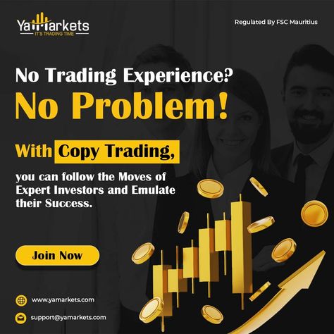 Are you ready to take your trading game to the next level? Look no further! Introducing YaMarkets' revolutionary Copy Trading Platform - your ticket to success in the financial markets! Join thousands of satisfied traders who have already boosted their profits with our Copy Trading Platform. Take the first step towards financial freedom - Join today! Know more here: #YaMarkets #CopyTrading #YaMarkets #GrowYourWealth #StressFreeInvesting #Forex_Analysis #TrustedBroker #ForexTradingPlatform #B Stock Market Trends, Stock Market Chart, Forex Analysis, Gold Trading, Technical Analysis Charts, Money Poster, Copy Trading, Crypto Money, Marketing Poster