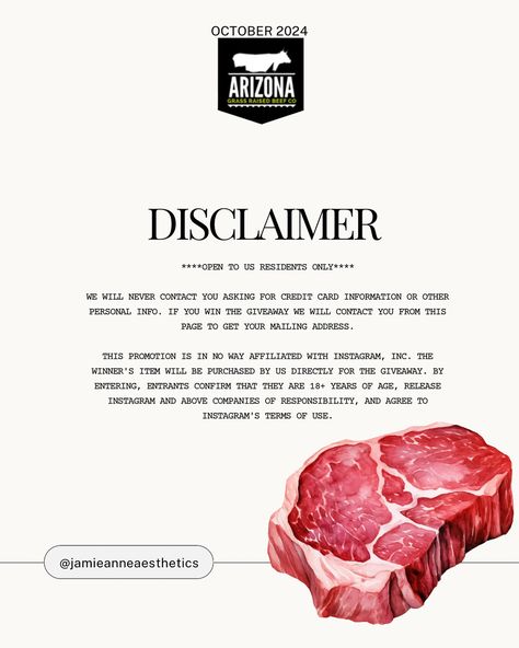 🥩🥩🥩GIVEAWAY TIME!🥩🥩🥩 I am so excited about this giveaway - probably my favorite one ever! 🥩At Arizona Grass Raised Beef, cattle spend their life eating Native grasses on millions of acres of open range land in the beautiful state of Arizona. Their beef is a true ranch-to-plate experience, giving customers peace of mind by providing the highest quality meat possible. Their beef is 100% grass fed & grass finished, and prepared in their own USDA inspected facility in Arizona. What’s include... Native Grasses, Open Range, Beef Cattle, State Of Arizona, Giveaway Time, Grasses, So Excited, Meal Prep, Arizona