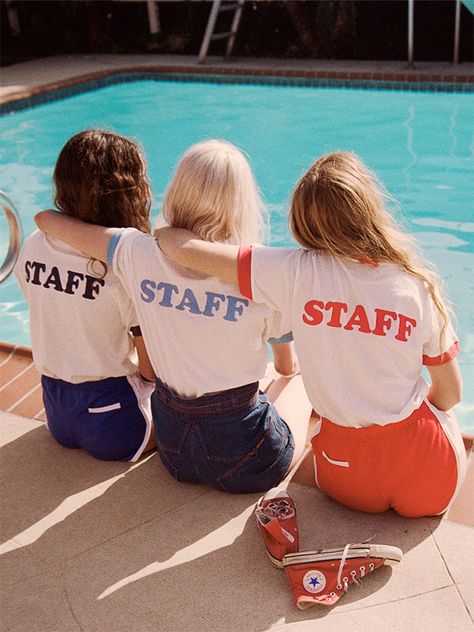 Summer camp vibe tees Camp Counselor Aesthetic, 1980s Summer, Summer Camp Aesthetic, Camp Aesthetic, Camp Collection, Camp Fashion, Camping Snacks, Camping Diy, Fashion 70s