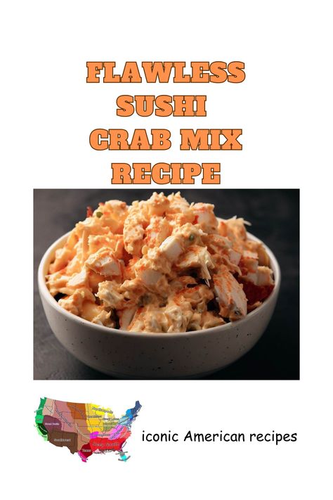 Discover the art of creating a flawless creamy and spicy sushi crab mix at home. Elevate your sushi game with this versatile ingredient that adds richness and flavor to your favorite sushi dishes. Explore variations, pairings, and creative additions like avocado and cucumber. Become a sushi chef extraordinaire! #sushi #recipe #homemade #creamy #spicy #crab #avocado #cucumber Crab Filling For Sushi, Sushi Crab Mix Recipes, Crab Mix For Sushi, Sushi Crab, Spicy Sushi, Spicy Crab Roll, Crab Avocado, Avocado And Cucumber, Crab Sushi