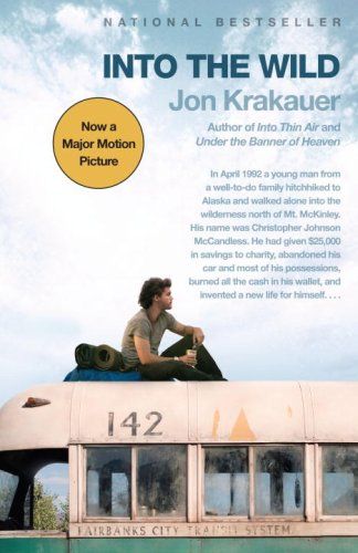 10 books that should be on every cottage bookshelf #cottagereads #books #reading #cottage Into The Wild Book, Jon Krakauer, Chris Mccandless, Christopher Mccandless, Wild Movie, Wild Book, Book Corner, Into The Wild, Popular Books