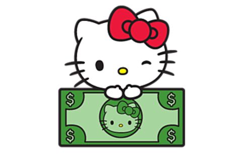 Hello Kitty Money Drawing Aesthetic, Hello Kitty Money, Funny Reactions, Kitty Crafts, Money Icon, Images Hello Kitty, Dibujo Simple, Walpaper Hello Kitty, Charmmy Kitty