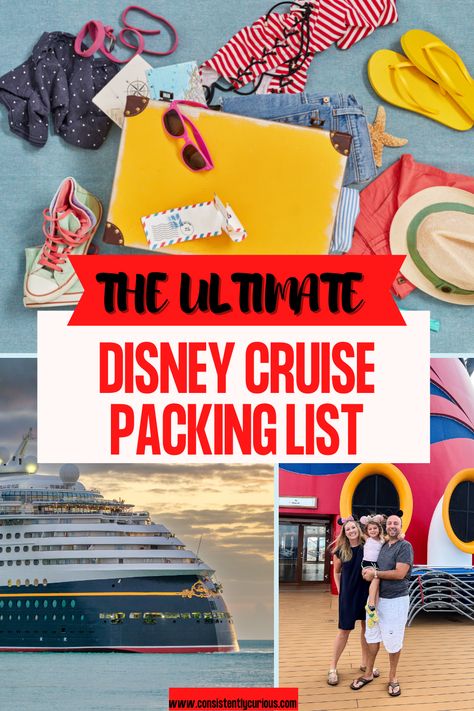 Disney Cruise Packing, Disney Cruise Packing List, Disney Fantasy Cruise, Cruise Disney, Cruise Packing List, Cruise Packing, Disney Cruise Tips, Packing List For Cruise, Packing Kids