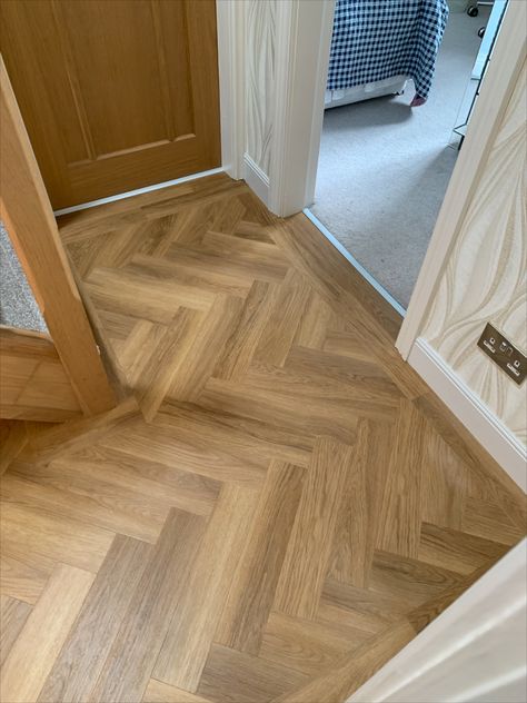 We have just completed work on our clients home in Seaham, where they opted for the beautiful Honey Oak from Amtico's Spacia Collection in their entrance way. 

The Honey Oak herringbone flooring looks amazing in their home and compliments it perfectly making the perfect first impression for anyone entering their home. All of Amtico's flooring is water resistant and hard wearing making it perfect for high traffic entrance ways. Amtico Parquet Flooring, Amtico Herringbone Floor, Lvt Flooring Kitchen, Amtico Spacia, Herringbone Flooring, Kitchen 2024, Amtico Flooring, Herringbone Wood Floor, Study Interior Design