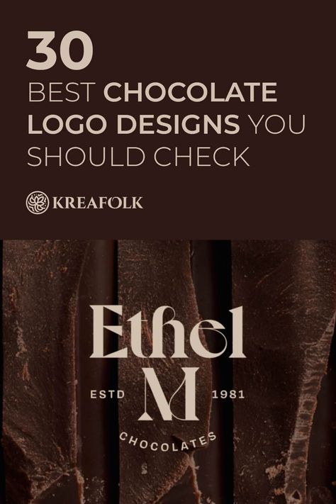 Who does not like the bitter-sweet buttery dessert that melts in your mouth? Check out some of the best chocolate logo designs we have curated! Chocolate Brand Logo Ideas, Chocolate Brand Name Ideas, Chocolate Logo Design Ideas, Chocolate Brand Logo, Chocolate Logo Design, Chocolate Branding, Chocolate Font, Chocolate Names, Chocolate Logo