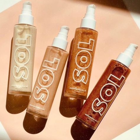 Sol Body, Shimmer Oil, Dry Body Oil, Makeup News, Favorite Makeup, Colourpop Cosmetics, Body Oils, Skincare Brand, Dry Oil