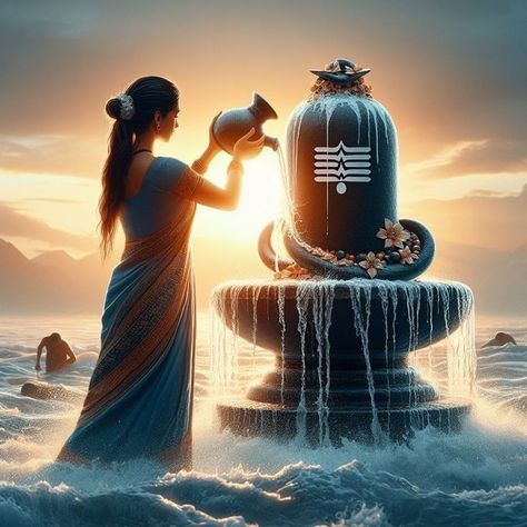 Shiv Linga Lord Shiva Wallpaper, Good Morning Daughter, Good Morning Nature Quotes, Prayer Images, Peaceful Music, Spiritual Pictures, Cute Photo Poses, Fall Asleep Fast, Pictures Of Shiva