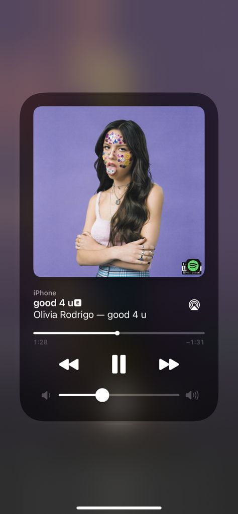 By: Olivia Rodrigo Spotify Songs Screen Iphone, Annie Knitts, Spotify Frases, Song Iphone, Musica Spotify, Songs On Spotify, Iphone Music, Spotify Songs, Only Song