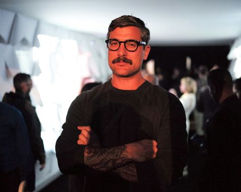 Douglas Friedman Mustache And Glasses Men, Douglas Friedman, Crew Cut Hair, Moustache Style, Mustache Styles, Masculine Fashion, Beard No Mustache, Men Fashion Casual Outfits, Fashion Images