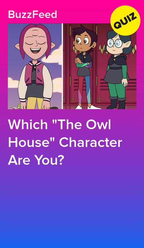 Owl House Quiz, Which Owl House Character Are You, The Owl House Drawing Ideas, The Owl House Meme Funny, The Owl House House, Owl House Crafts, The Owl House Quotes, Owl House Magic, Watching And Dreaming The Owl House