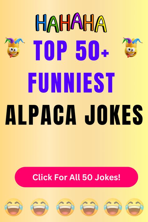 Check Out The Top 50+ Funny Alpaca Jokes And Puns. Click For All 50+ Hilarious Alpaca Jokes! Kangaroo Jokes Funny Pictures, Funny Alpaca, Rabbit Jokes, Llama Puns, Llama Meme, Alpaca Memes Hilarious, Comedy Club, Very Funny Jokes, Stand Up Comedians