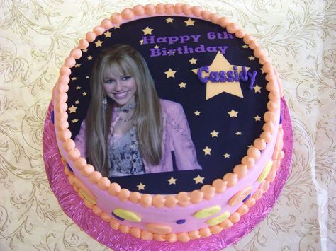 Hannah Montana Birthday Cake | by tc27jkw Hannah Montana Birthday Cake, Hannah Montana Birthday, Flow 2000, Pink Buttercream, Miley Cyrus Photoshoot, Baby Alive Doll Clothes, Disney Birthday Cakes, Cake Birthday Cake, Cake Kids