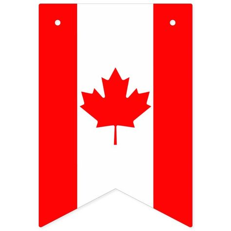 Canada bunting flags, Canadian flag party banners | Zazzle Canada Room Decor, Canadian Flag, Bunting Flags, Flag Banner, Party Banners, Diy Business, Canada Flag, Hat Crafts, Gaming Wall Art