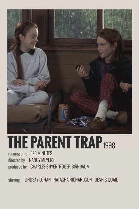 Halloween Costume Movie, Date Movie, Quote Movie, Indie Movie Posters, The Parent Trap, Film Polaroid, Posters Movie, Iconic Movie Posters, Movie Card