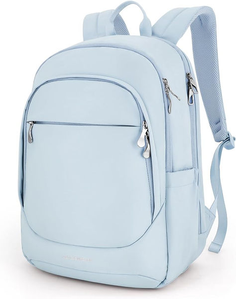 Finding a cute backpack can be so hard. But, I got y'all! This backpack is PERFECT. I had this exact one, even though it comes in multiple other colors. This backpack isn't bulky but can hold all your notebooks and computer. Linked if y'all want to get one! Teen's Backpack, Flight Travel, Laptop Backpack Women, Travel Laptop Backpack, Diy Backpack, Everyday Backpack, Ultralight Backpacking, Luggage Strap, Computer Backpack