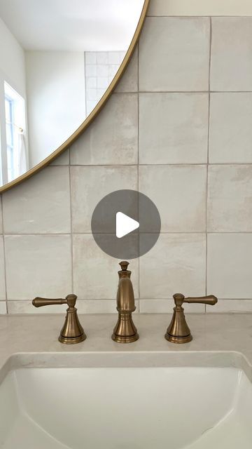 KNOXVILLE HOME BUILDER | Derek & Marina Wiersma on Instagram: "✨You’re going to want to save this post for bathroom inspo

If you’re looking for something timeless, romantic, and affordable, these are it!! These faucets by @deltafaucet are a dream! And you know we love the warmth and character they bring. 

This is the ‘Cassidy Collection’ in champagne bronze. It’s more of an antique brass finish and will pair well with any brass or bronze in your bathroom. 

And, in case you’re wondering about the quality of Delta, our plumber recommends it as his #1! He says they’re easy to install, repair parts are readily available, and they’re extremely reliable. 

What do you think?? Are you loving them? 🤍

#bathroomdesign #bathroominspiration #bathroominspo #bathroomtiles #bathroomfaucet #bathroomd Champagne Bronze Bathroom, Champagne Bronze, Bathroom Inspo, Looking For Something, Traditional Bathroom, Story House, Bathroom Faucets, Bathroom Inspiration, Home Builders