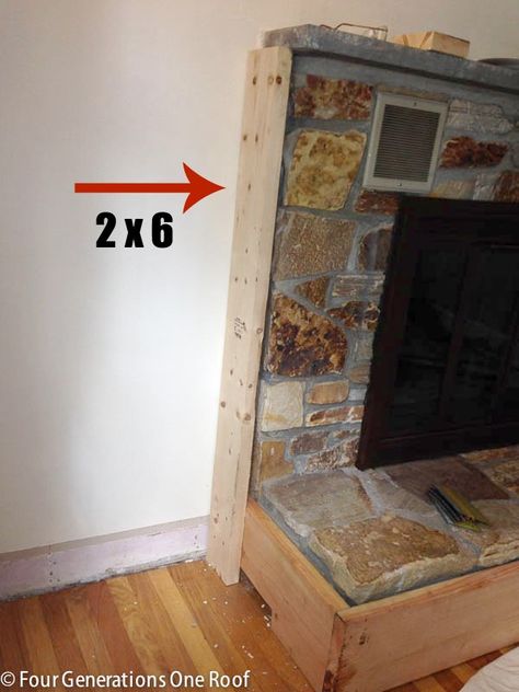 Fireplace Cover Up, Lava Rock Fireplace, Brick Fireplace Remodel, Diy Stone Fireplace, Reface Fireplace, Budget Decorating Ideas, Stone Fireplace Makeover, Fireplace Vent, Fireplace Diy