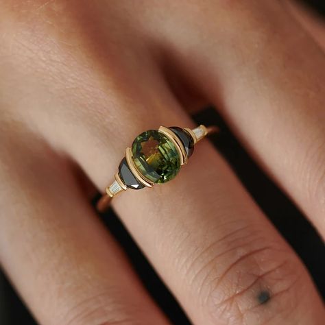 Engagement Rings With Color – ARTEMER Baguette Gemstone Ring, Local Eclectic Rings, Colored Moissanite Engagement Ring, Fae Inspired Engagement Rings, Stackable Engagement Rings, Aesthetic Engagement Ring, Eclectic Engagement Rings, Unconventional Wedding Rings, Vintage Gemstone Rings